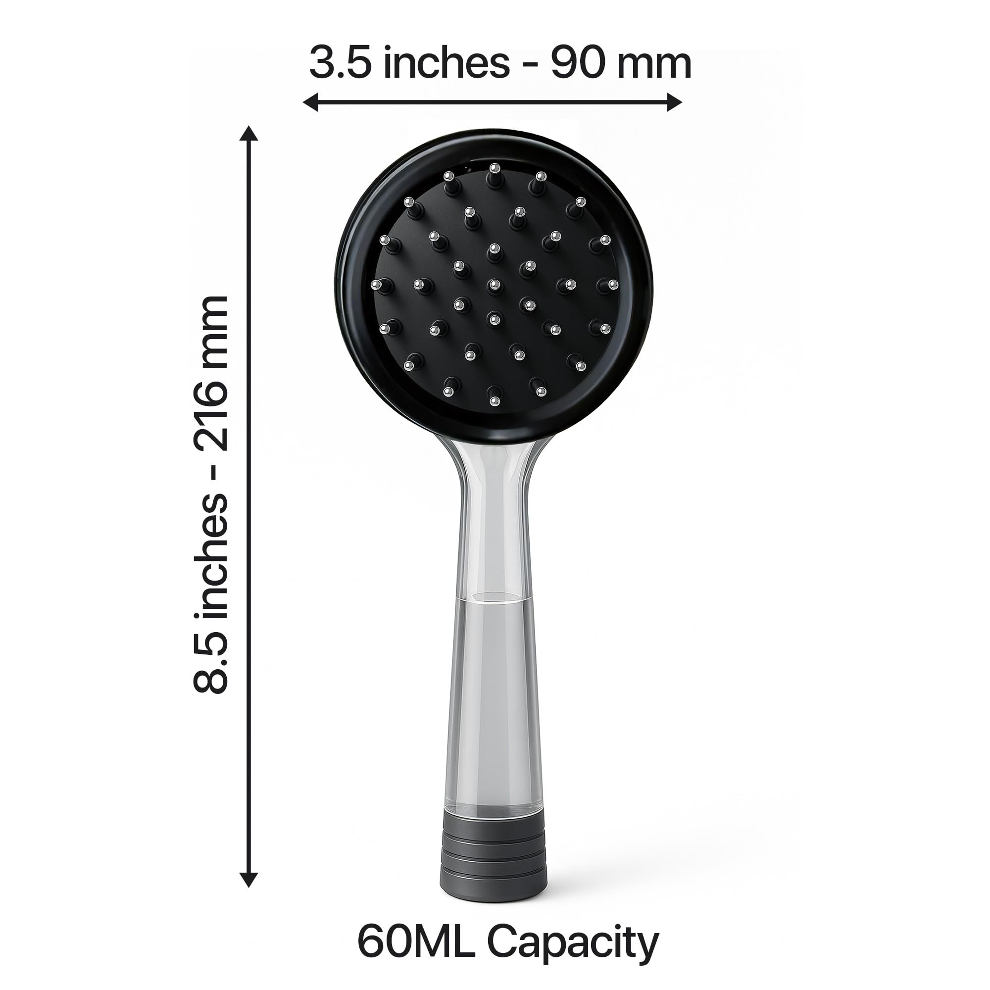 Scalp Direct cushion-membrane bristles glide softly for comfortable use.