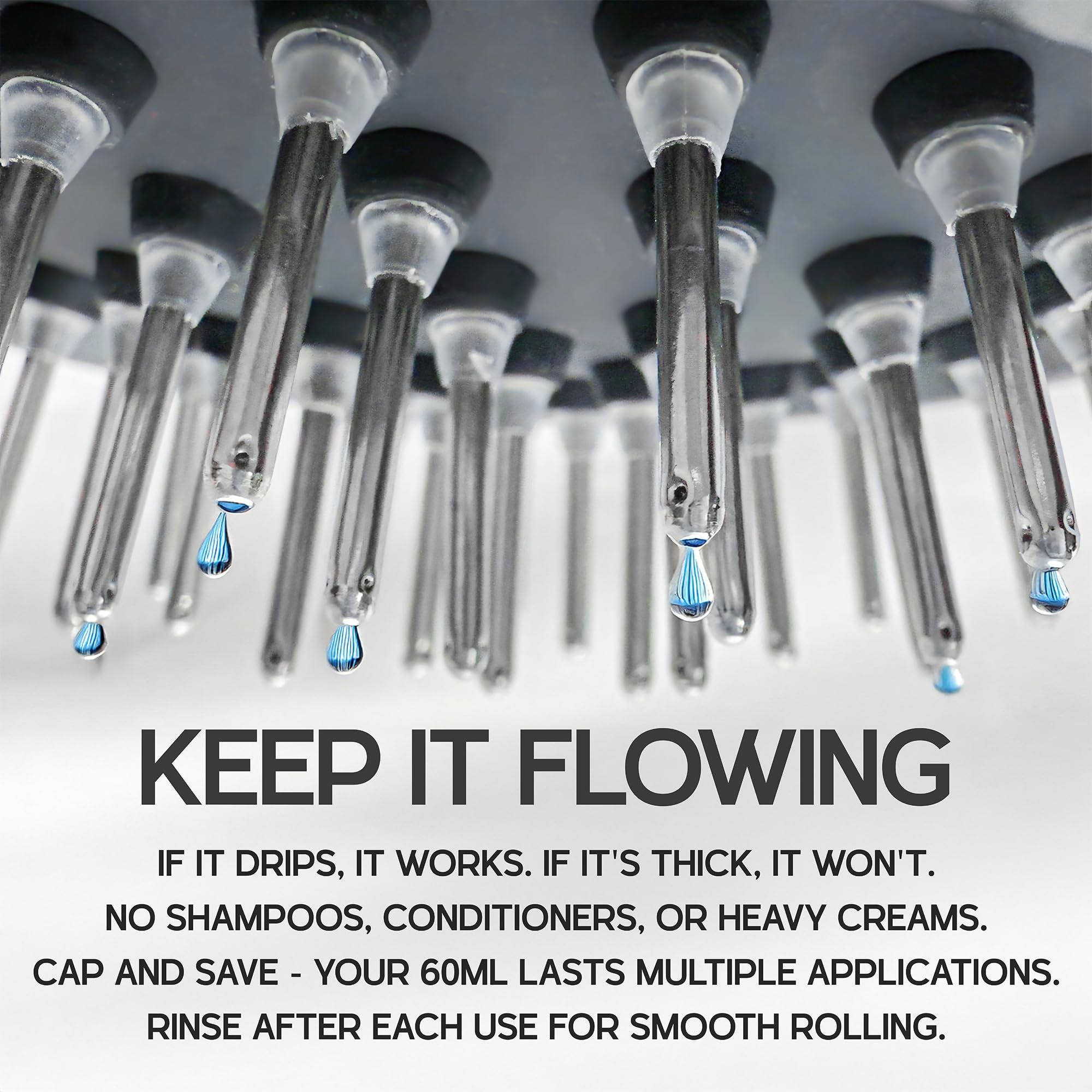 Scalp Direct priming step ensures optimal liquid flow.