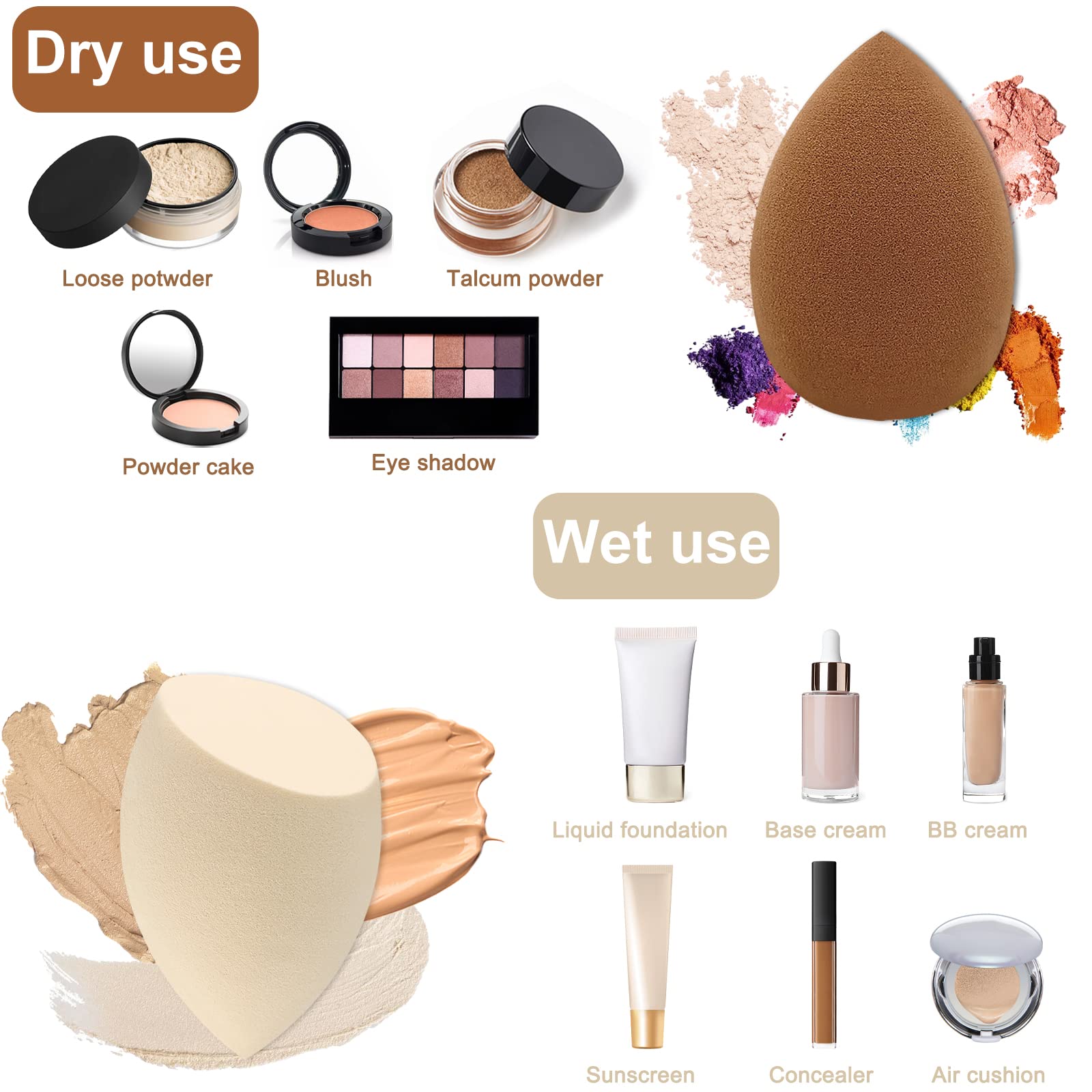 Scartink teardrop and beveled shapes displayed to show versatility for face contours