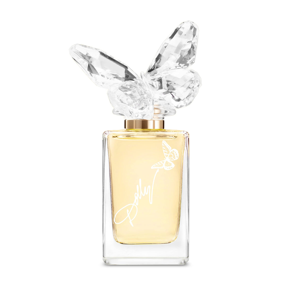 SCENT BEAUTY Dolly Parton Dancing Fireflies bottle with butterfly design for gifting moments