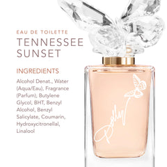 SCENT BEAUTY Tennessee Sunset honeysuckle-top-note highlights a fresh floral opening.