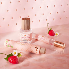 Scentbird Strawberry Shortcake EDP berry notes closeup hints at fresh, fruit-forward mood