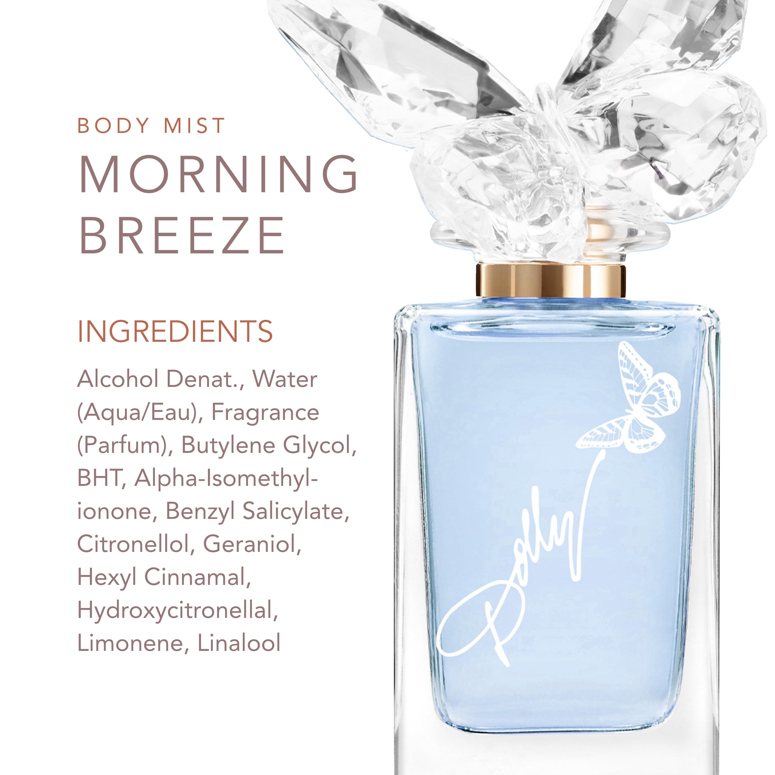 SCENT BEAUTY Early Morning Breeze bottle cap close-up, gift-ready packaging.