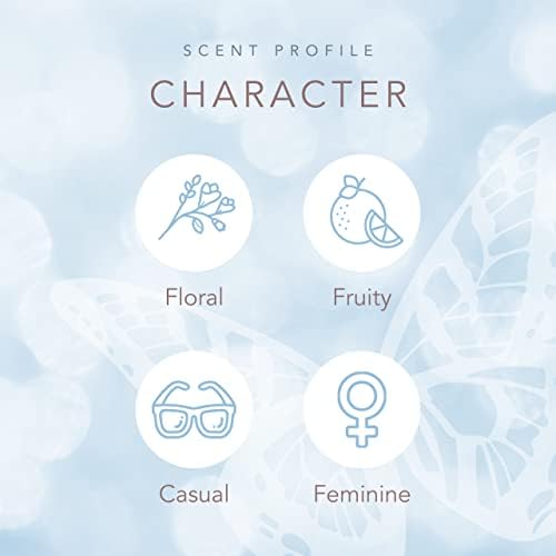 SCENT BEAUTY Early Morning Breeze notes graphic highlighting jasmine sambac, orange flower, sandalwood.