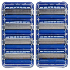 Schick Hydro 5 blade refill packaging highlights convenient packaging for quick, smooth shaves.