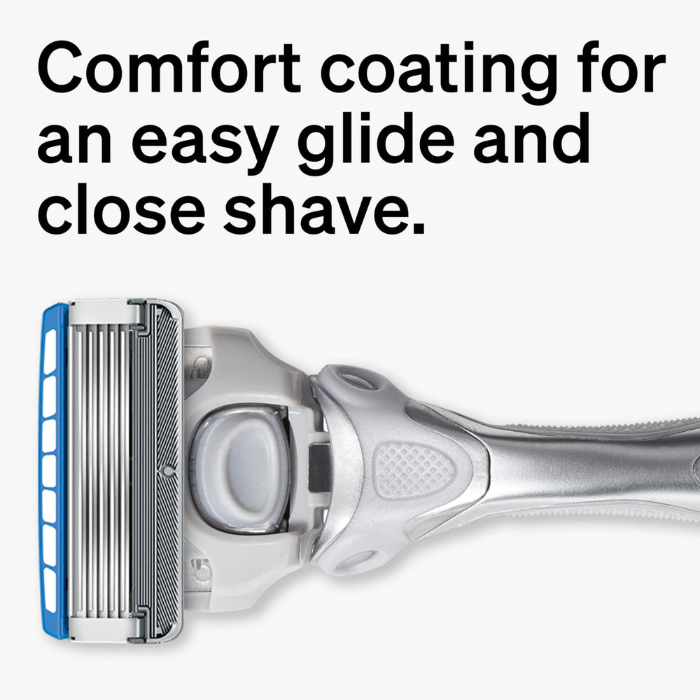 Schick Hydro Dry Skin Razor cartridge pack with 3 cartridges for a close shave.