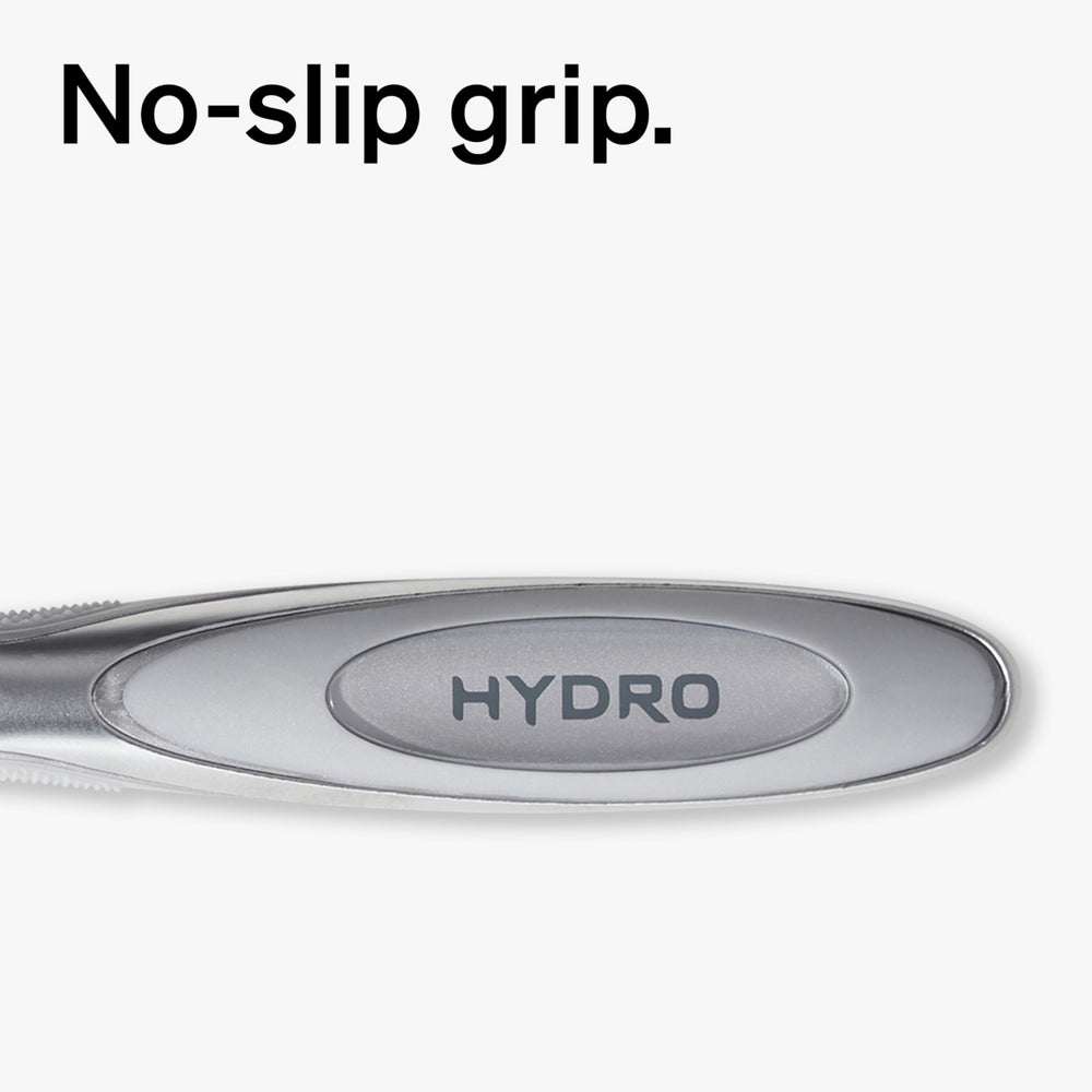 Schick Hydro Dry Skin Razor Flip Back Edger helps create crisp lines.