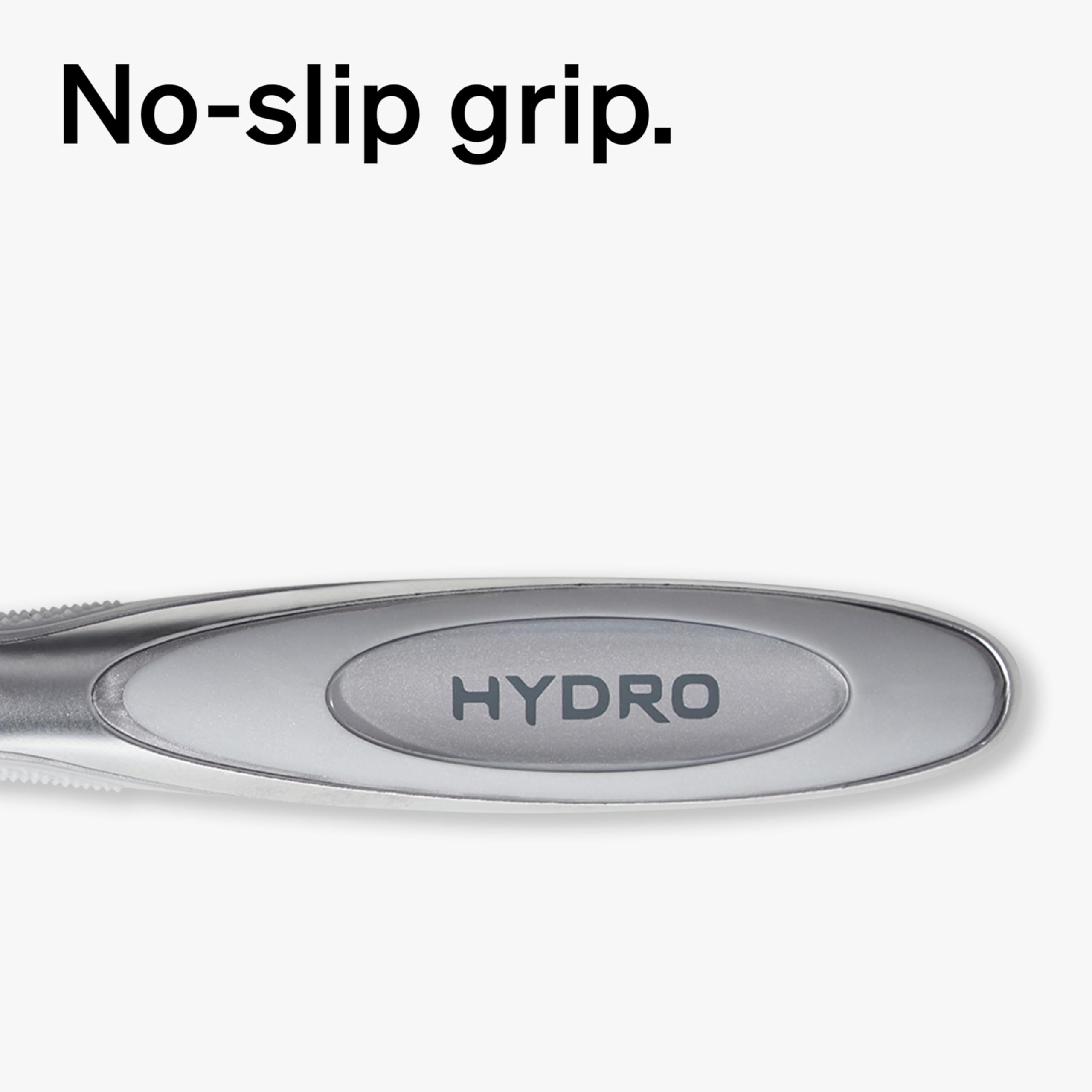 Schick Hydro Dry Skin Razor Shock Absorb handle adjusting shaving pressure.