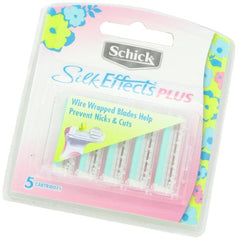 Schick Hydro Silk Effects Plus comfort strip detail emphasizes vitamin E Aloe glide
