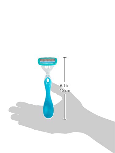 Schick Hydro Silk Sensitive razor works with shave cream for best results.