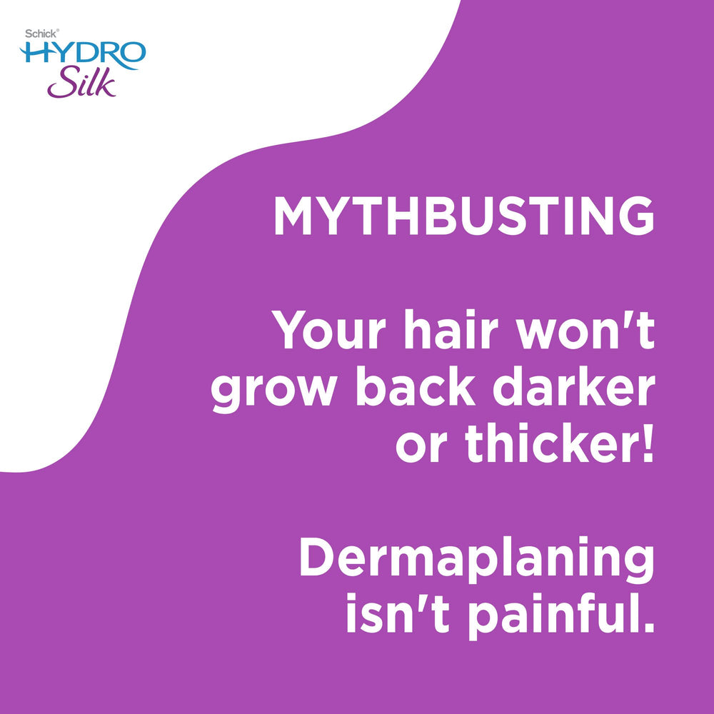 Schick Hydro Silk smoother-makeup-application depicts easier makeup prep