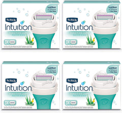 Schick Intuition Pure Nourishment refills with coconut milk for a smooth, hydrating shave