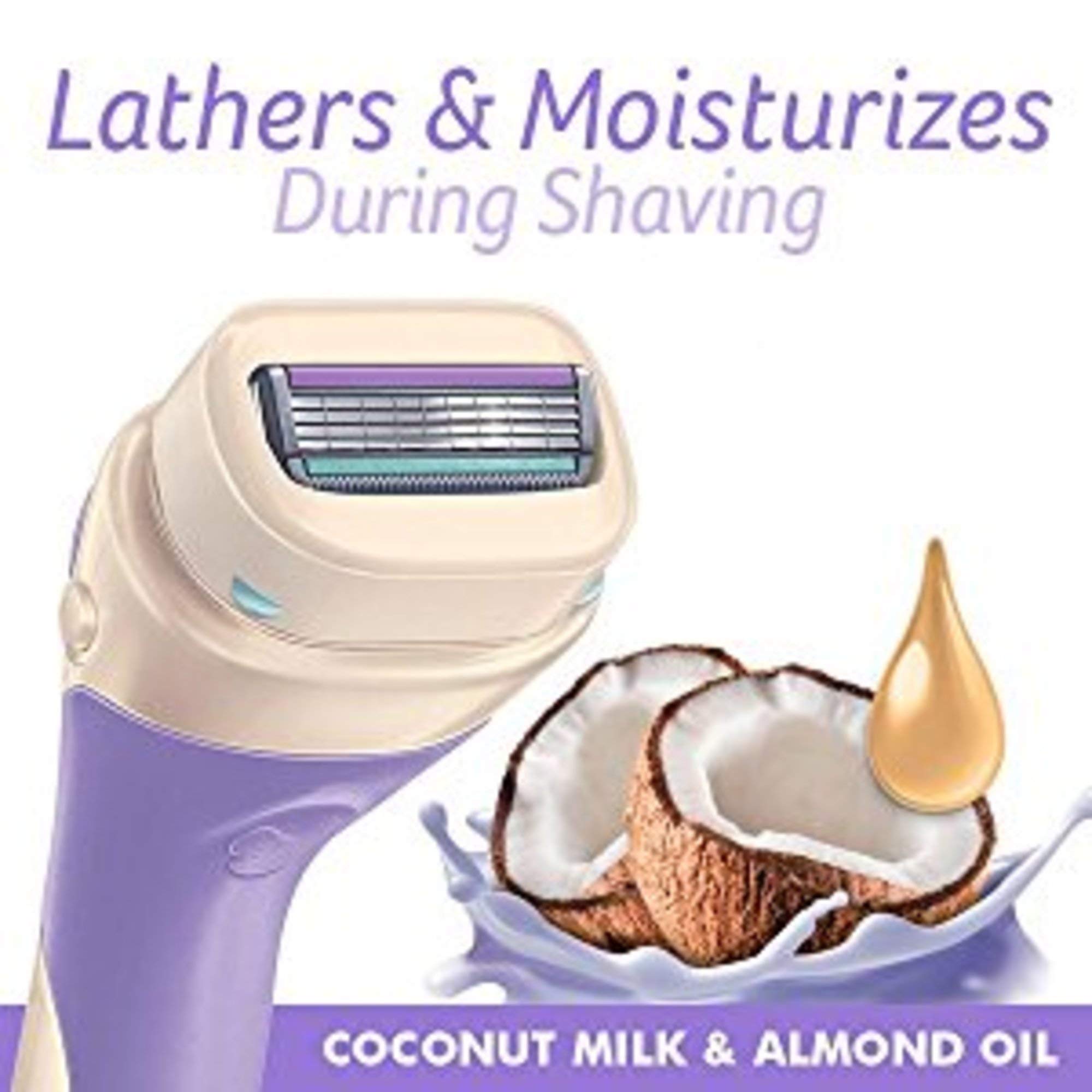 Schick Intuition Sensitive Care refill with organic aloe for gentle shaving