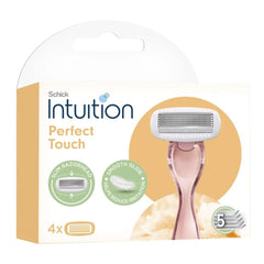 Schick Intuition smooth glide technology reduces irritation during shave