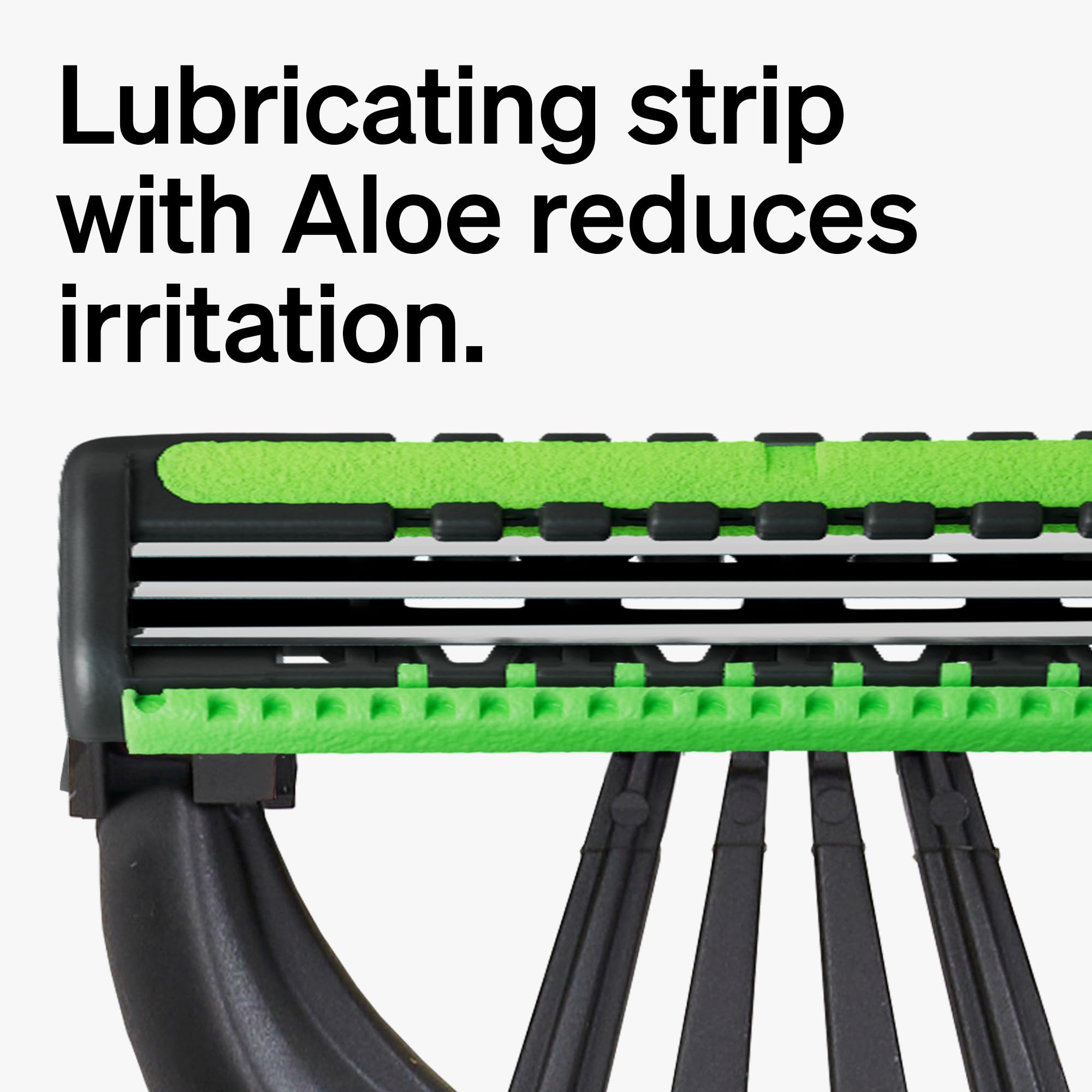 Schick Xtreme3 uses 70% recycled plastic in the handle.