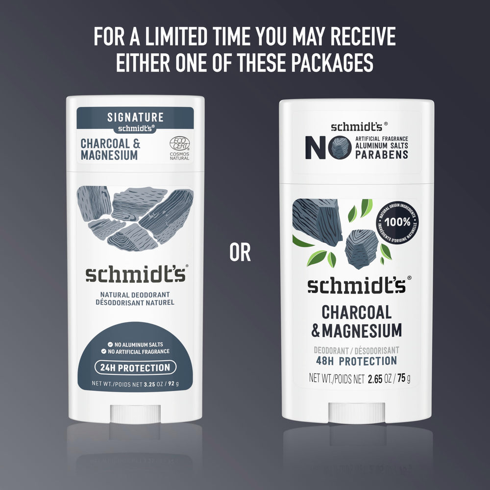 Schmidt's vegan-certified badge indicating cruelty-free status and ethical sourcing.