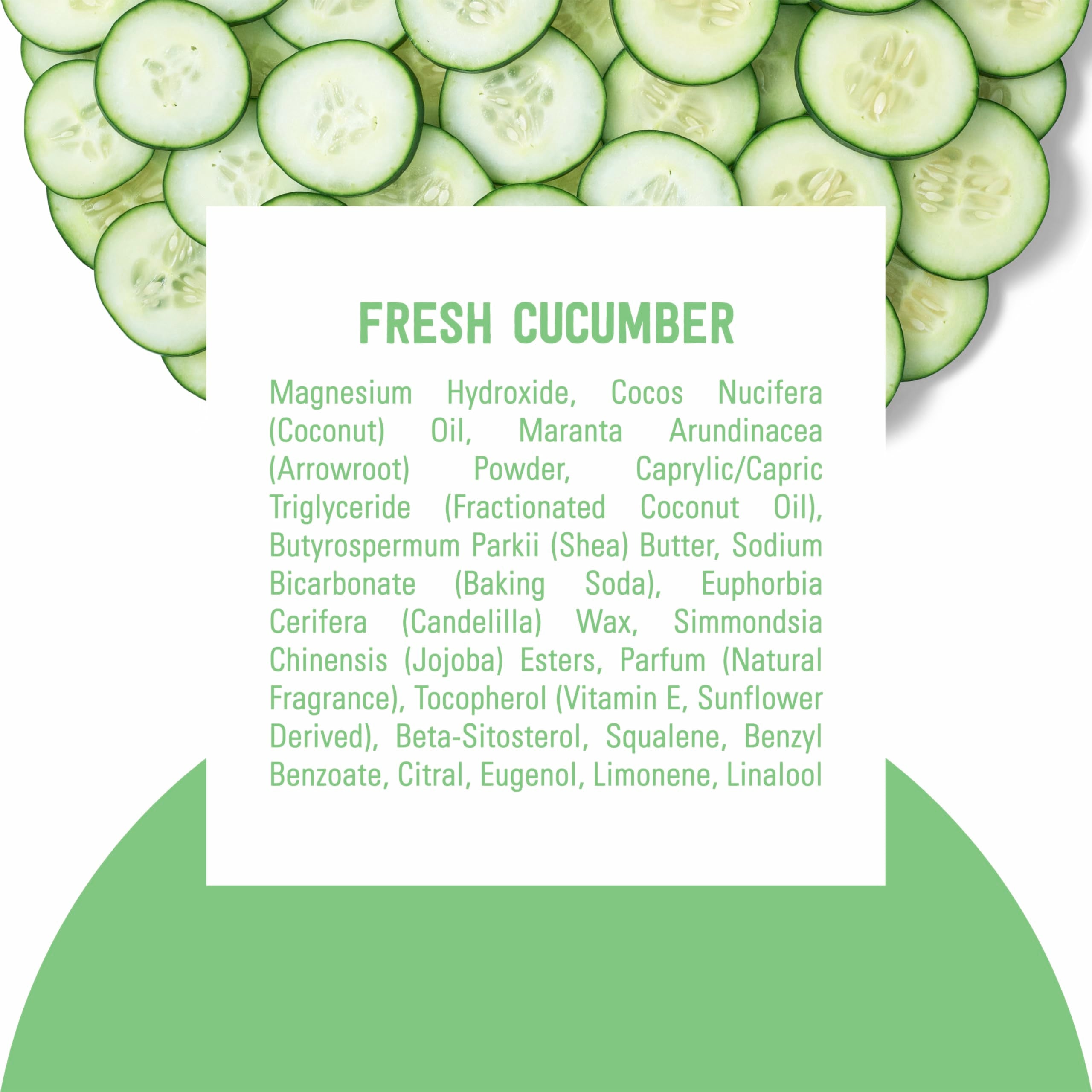 Schmidt's Fresh Cucumber fits into morning routine for lasting freshness