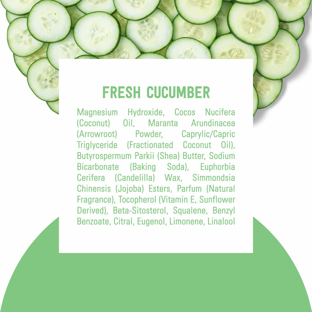 Schmidt's Fresh Cucumber fits into morning routine for lasting freshness