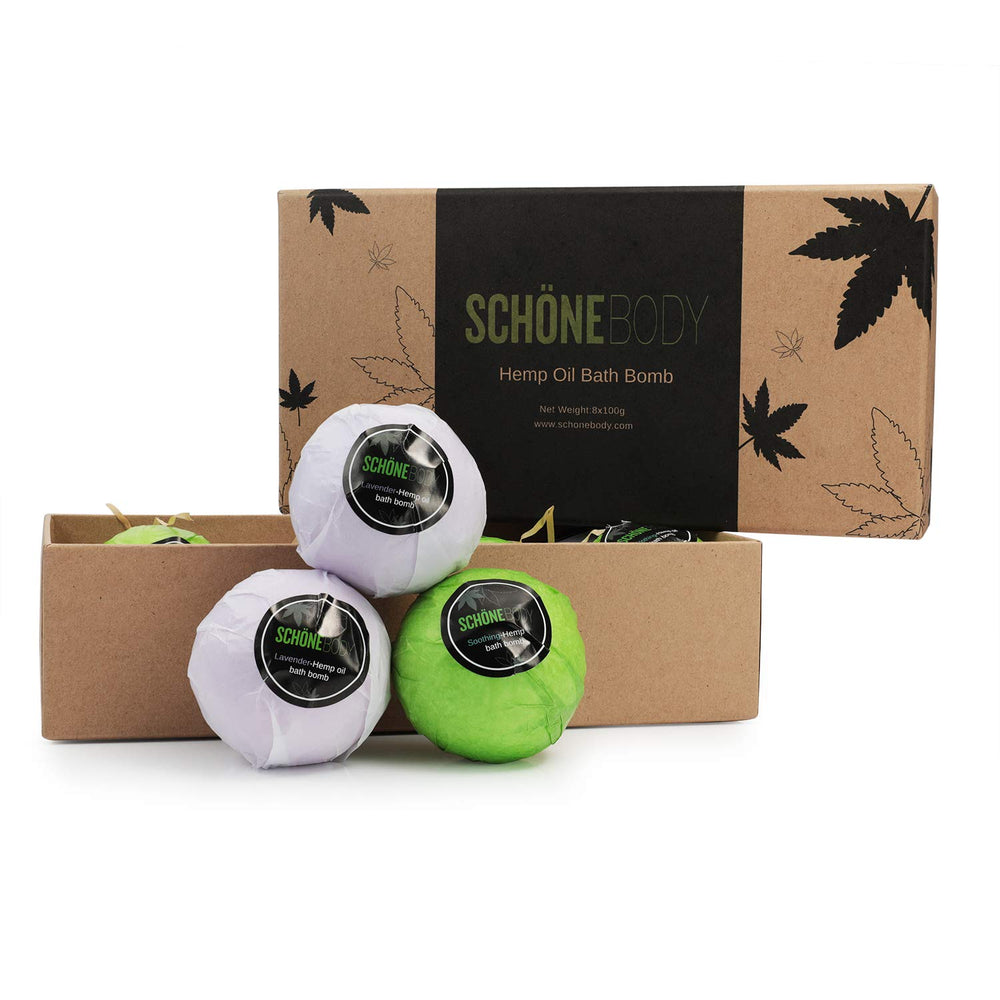 Schone Body packaging gift-set display ready for gifting.