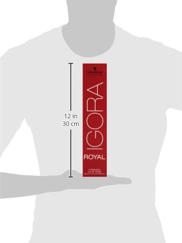 Schwarzkopf Igora Royal 6-77 finished hair with natural-looking shine.
