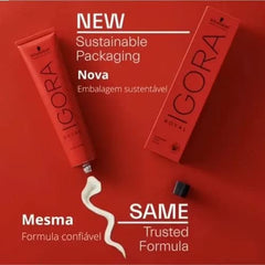 Schwarzkopf Igora Royal 60g color cream tube ready for precise at-home application.