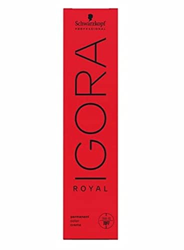 Schwarzkopf Igora Royal 8-77 color-mix shows creamy texture for even application.