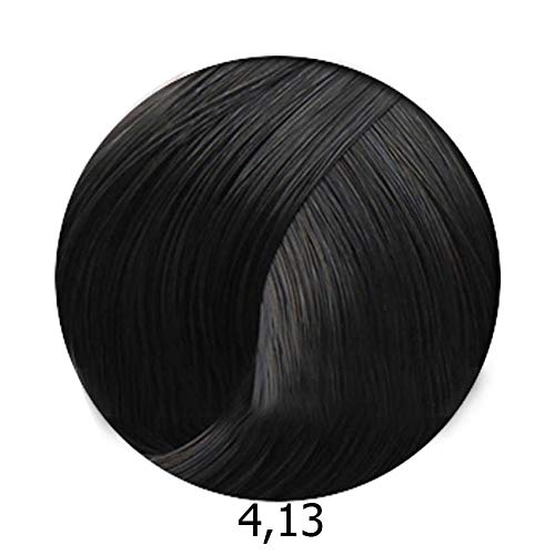 Schwarzkopf Igora Royal finished tone display highlights rich cocoa sheen.