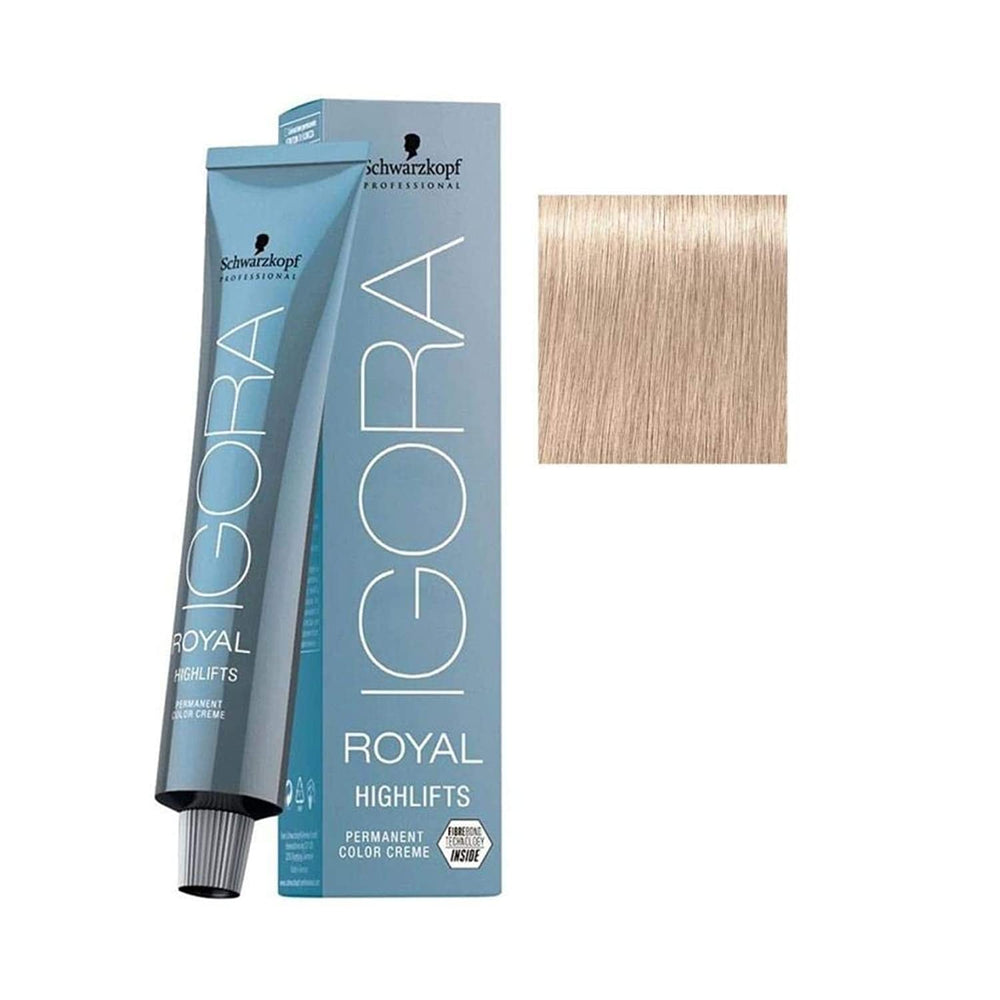 Schwarzkopf Igora Royal Highlift bottle for bold violet blonde shade color crème.