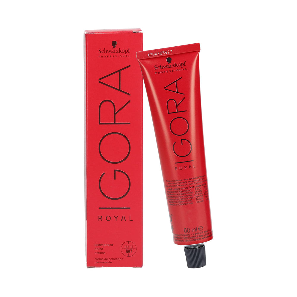 Schwarzkopf Igora Royal permanent color creme 6-65 Dark Blonde Chocolate Gold for rich, lasting shade