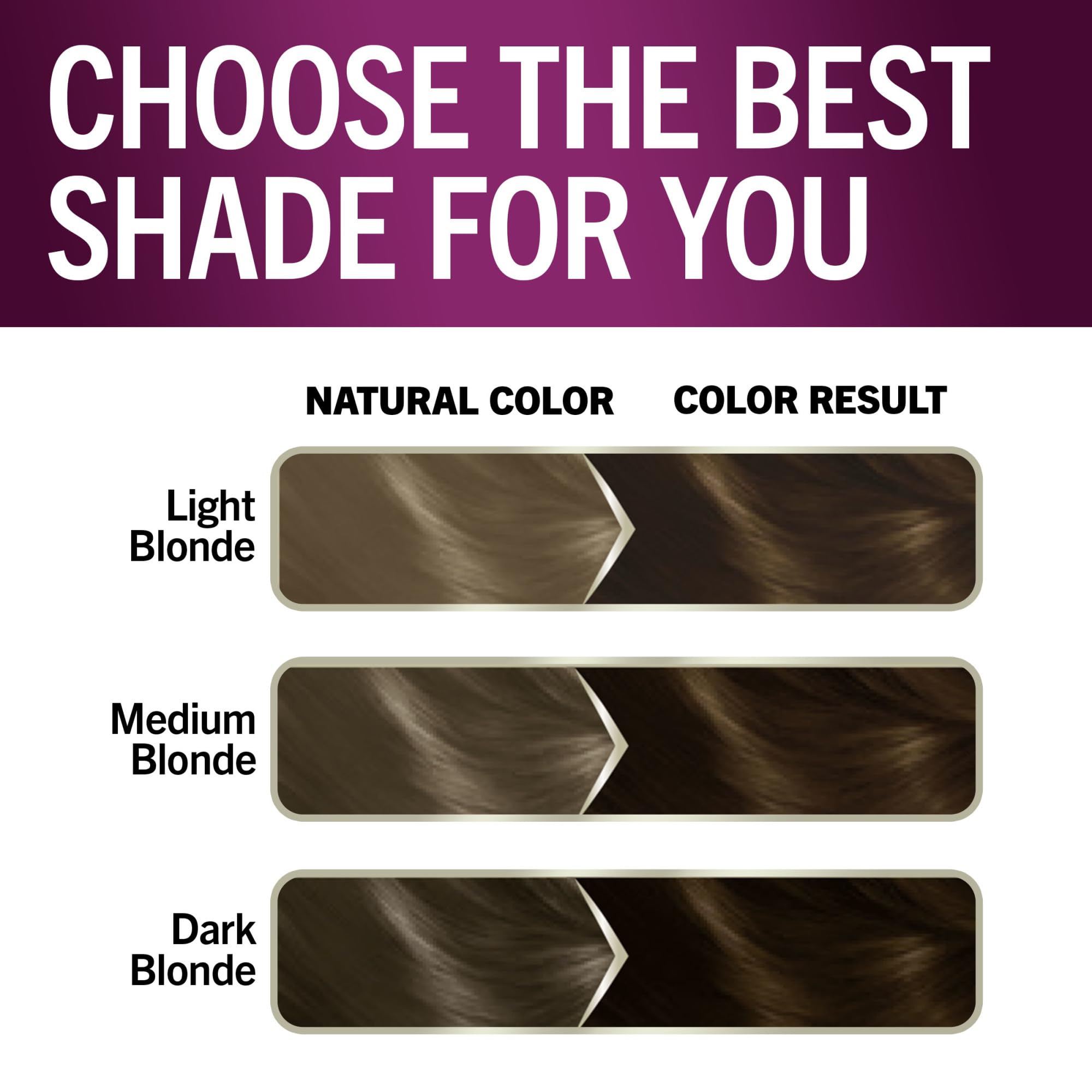 Schwarzkopf Keratin Color finished hair looks vibrant and smooth.