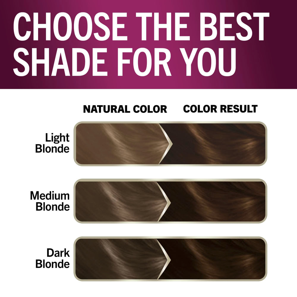 Schwarzkopf Keratin Color finished hair looks vibrant and smooth.