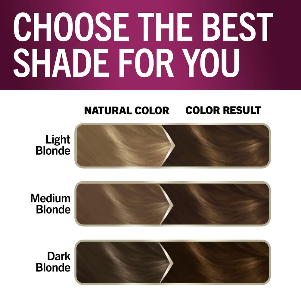 Schwarzkopf Keratin Color final result shows even coverage and shine.
