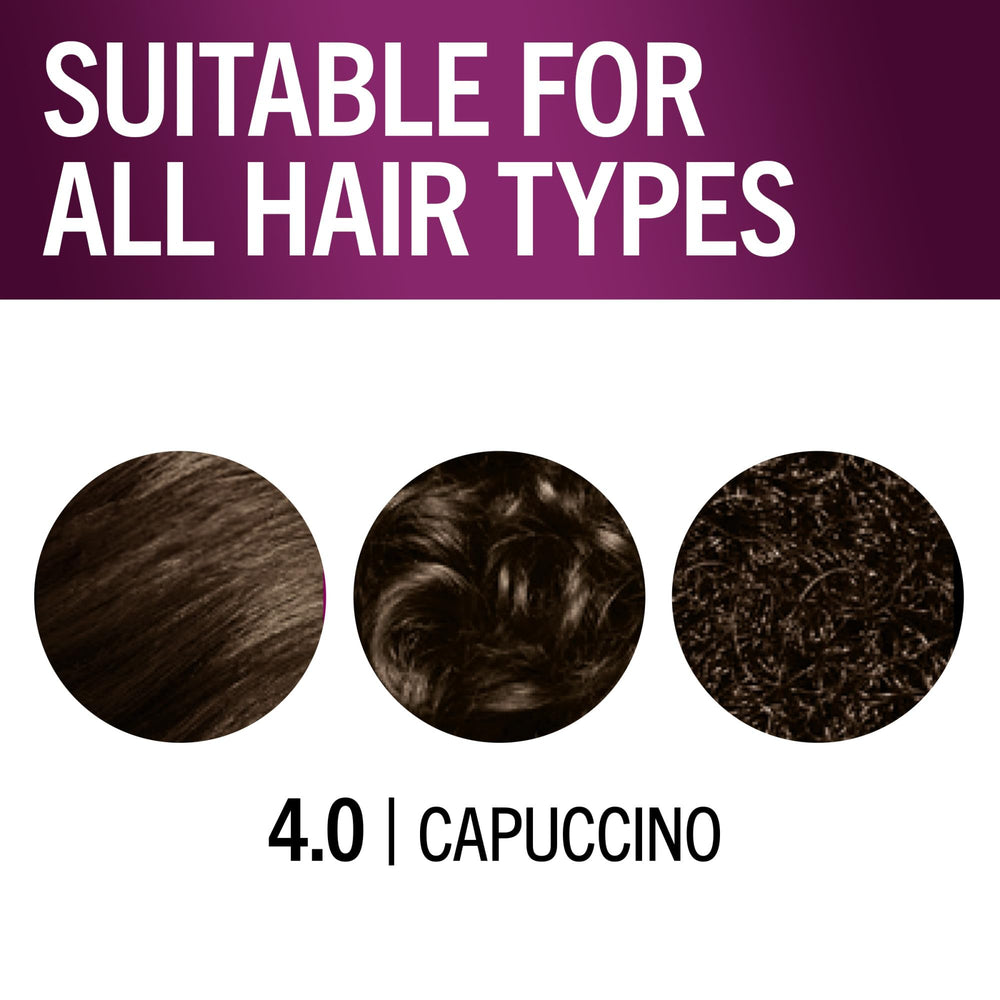 Schwarzkopf Keratin Color cream dispensing demonstrates keratin-infused color for vibrant tones.