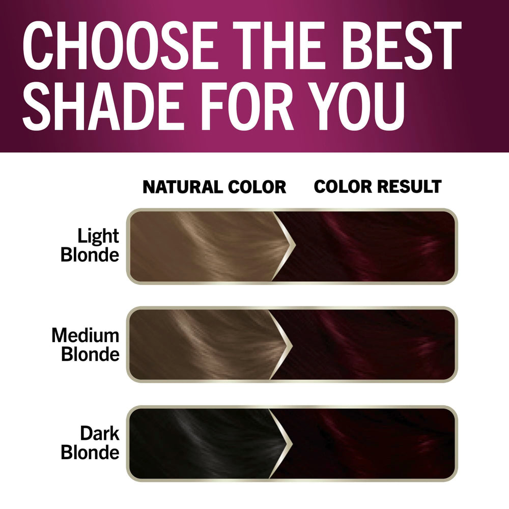 Final Ruby Noir result showing rich color and even coverage