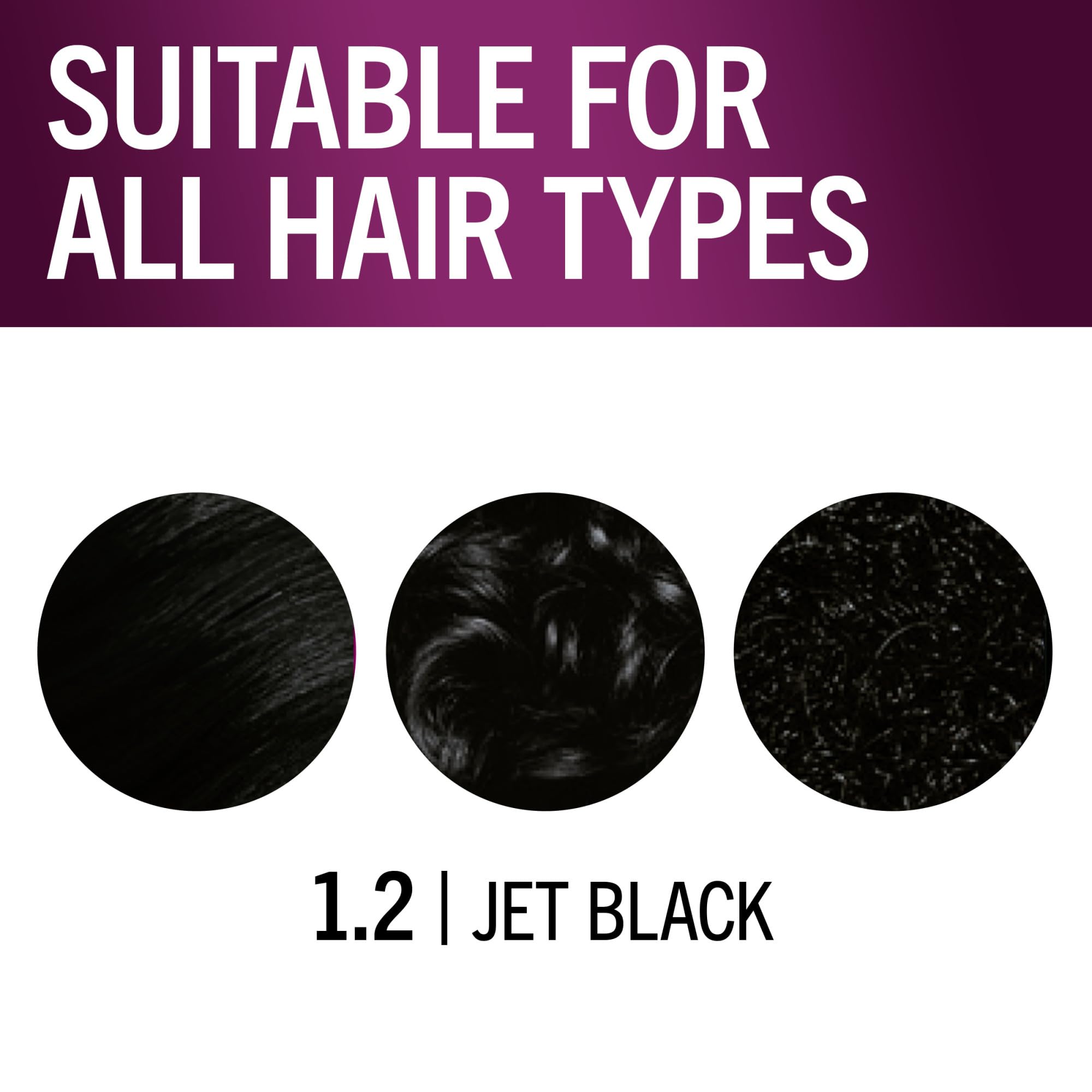 Schwarzkopf Keratin Color keratin-infused color cream delivers vibrant, long-lasting shade.