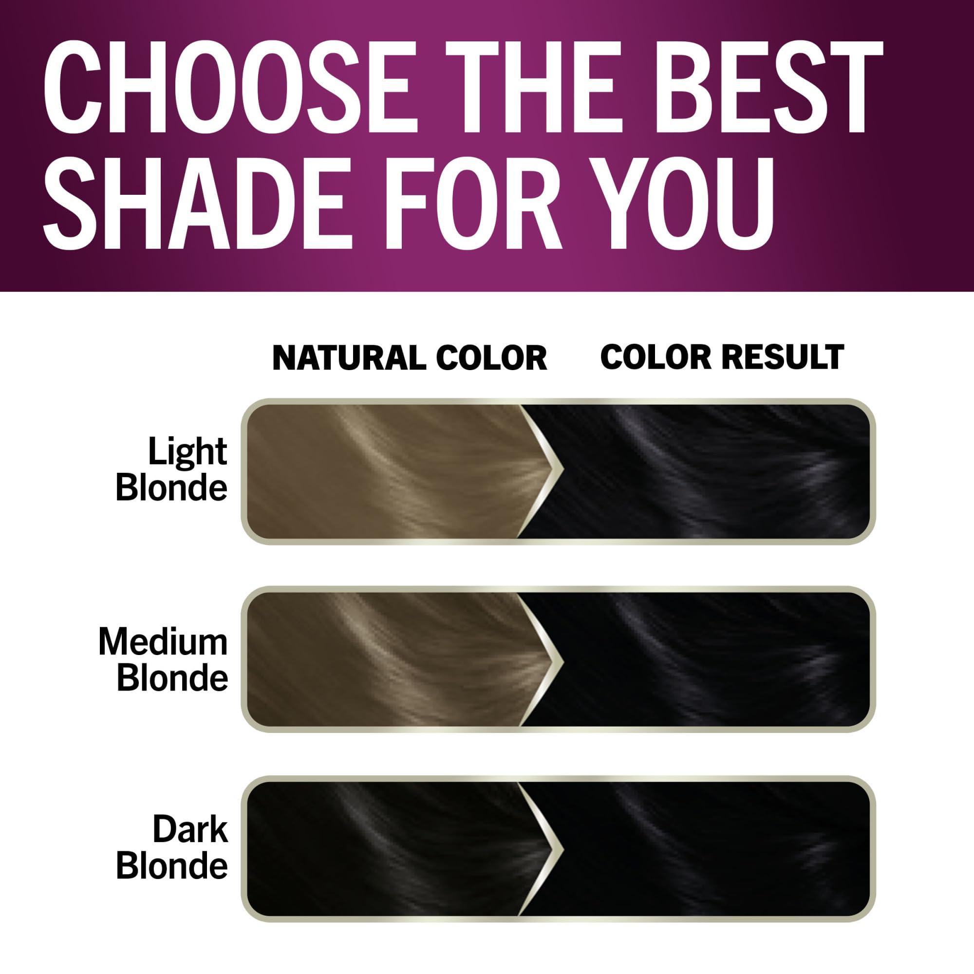 Schwarzkopf Keratin Color after-color result showing vibrant, radiant hair.