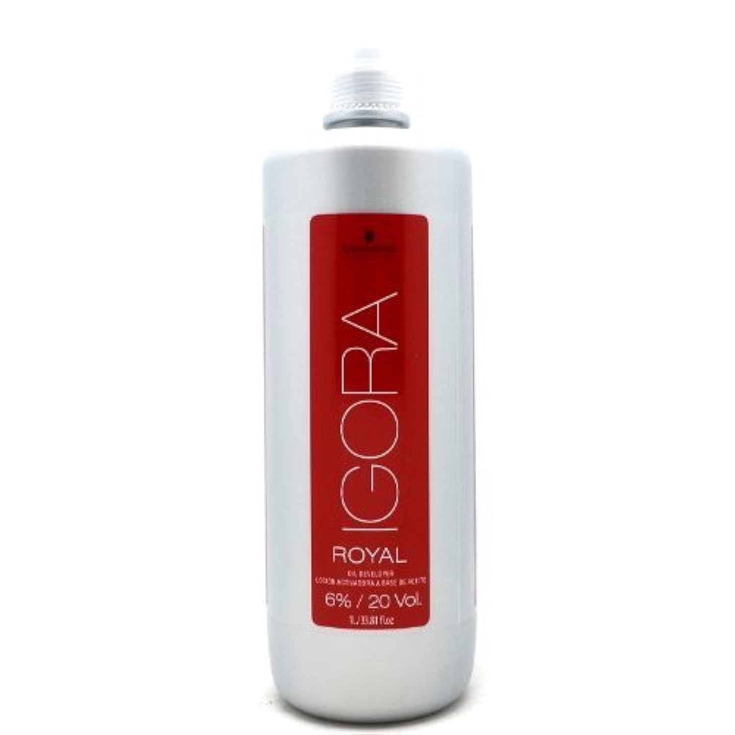 Schwarzkopf Professional Igora Royal Developer 6 percent bottle for salon color lift