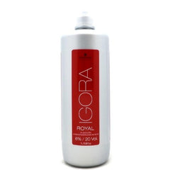 Schwarzkopf Professional Igora Royal Developer 6 percent bottle for salon color lift