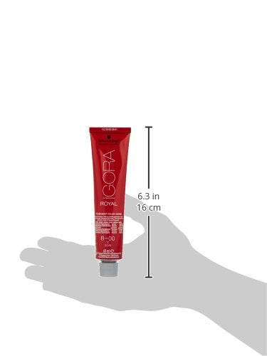 Schwarzkopf ROYAL IGORA 8-00 hair color result delivers vibrant, even tone with lasting depth