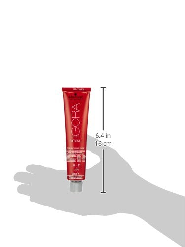 Schwarzkopf Royal Igora Matt Ash 8-11 mixing tray keeps dye clean and measured.