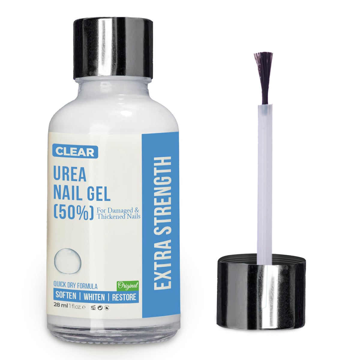 Scientific Solutions Global Urea 50 Nail Gel bottle ready to soften hard nails