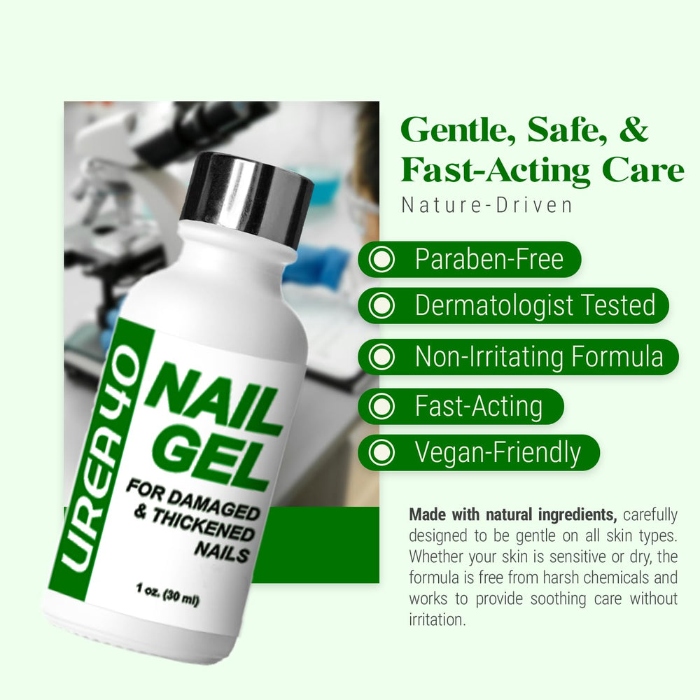 Scientific Solutions Global urea nail gel being applied for quick-dry use