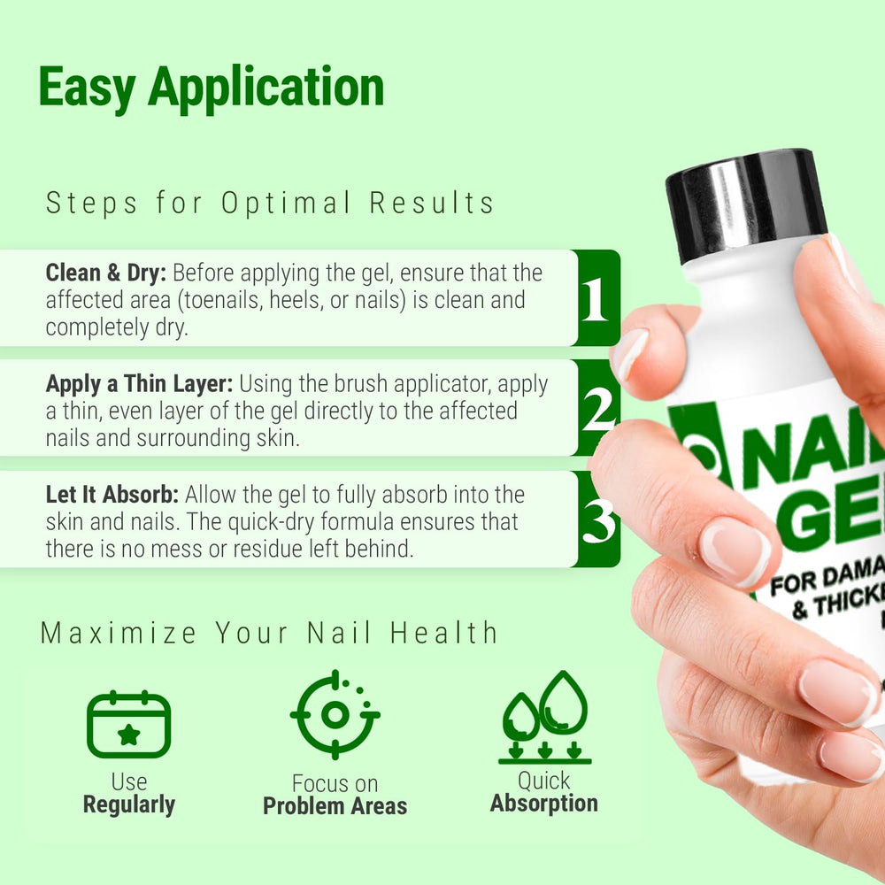 Scientific Solutions Global urea nail gel reduces nail thickness for easier care