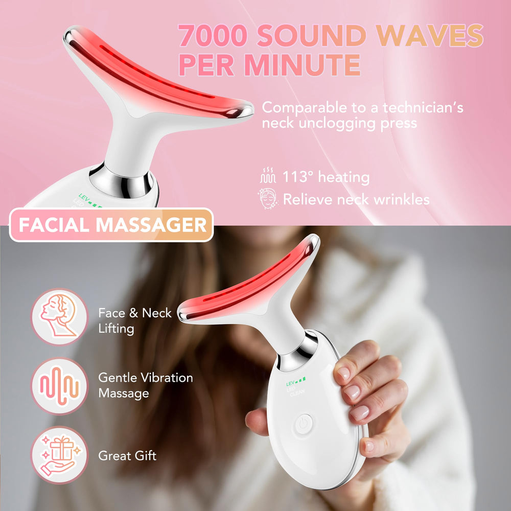 Scopck packaging includes massager, USB cable, and user manual for easy setup.