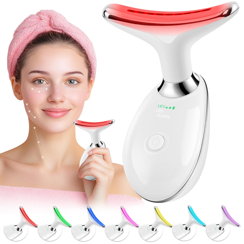 Scopck red-light face therapy wand with arc head promotes smoother cream absorption for daily skincare.