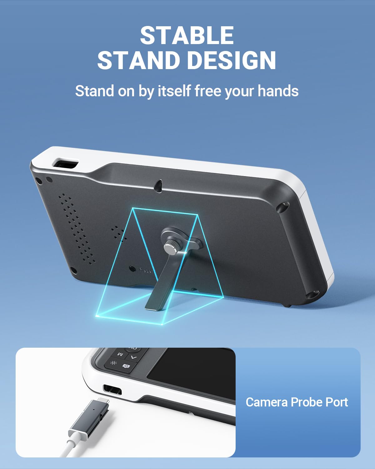 ScopeAround Otoscope includes 32GB memory card for storage.
