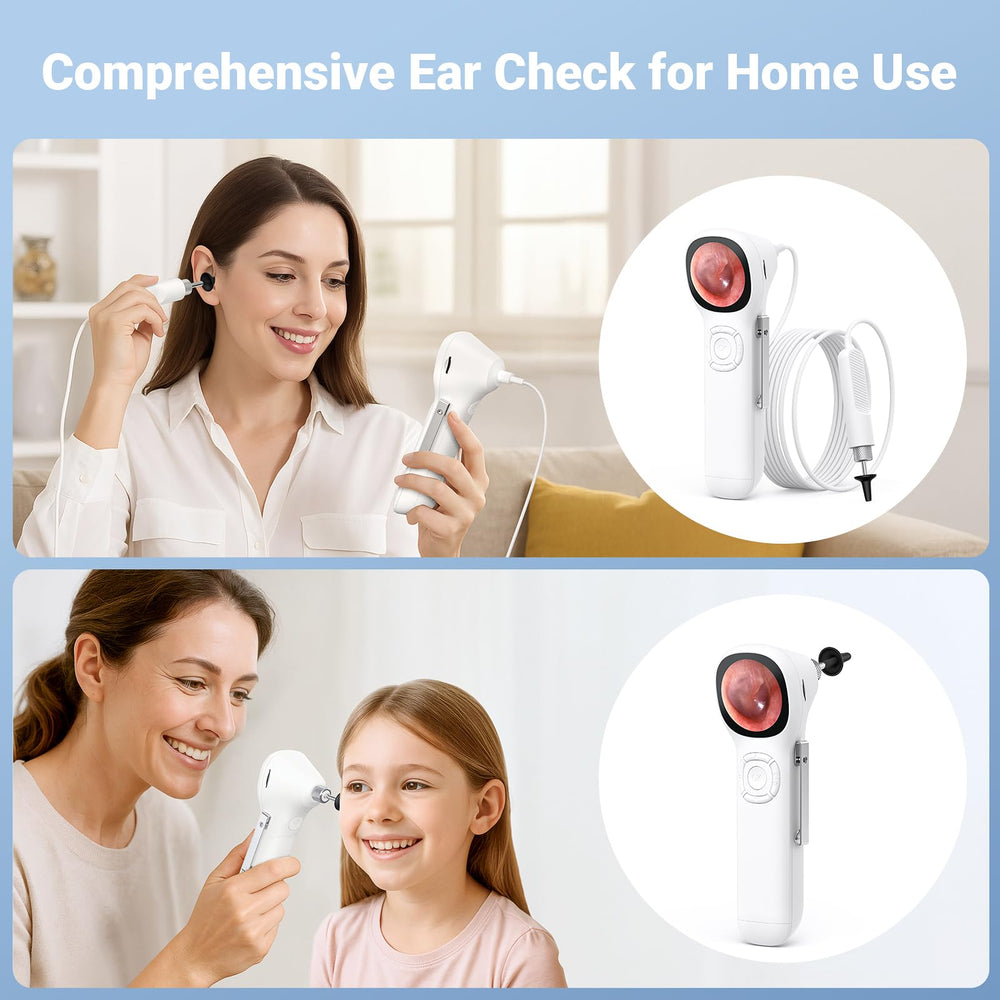 ScopeAround otoscope IP67 tip resists moisture during use