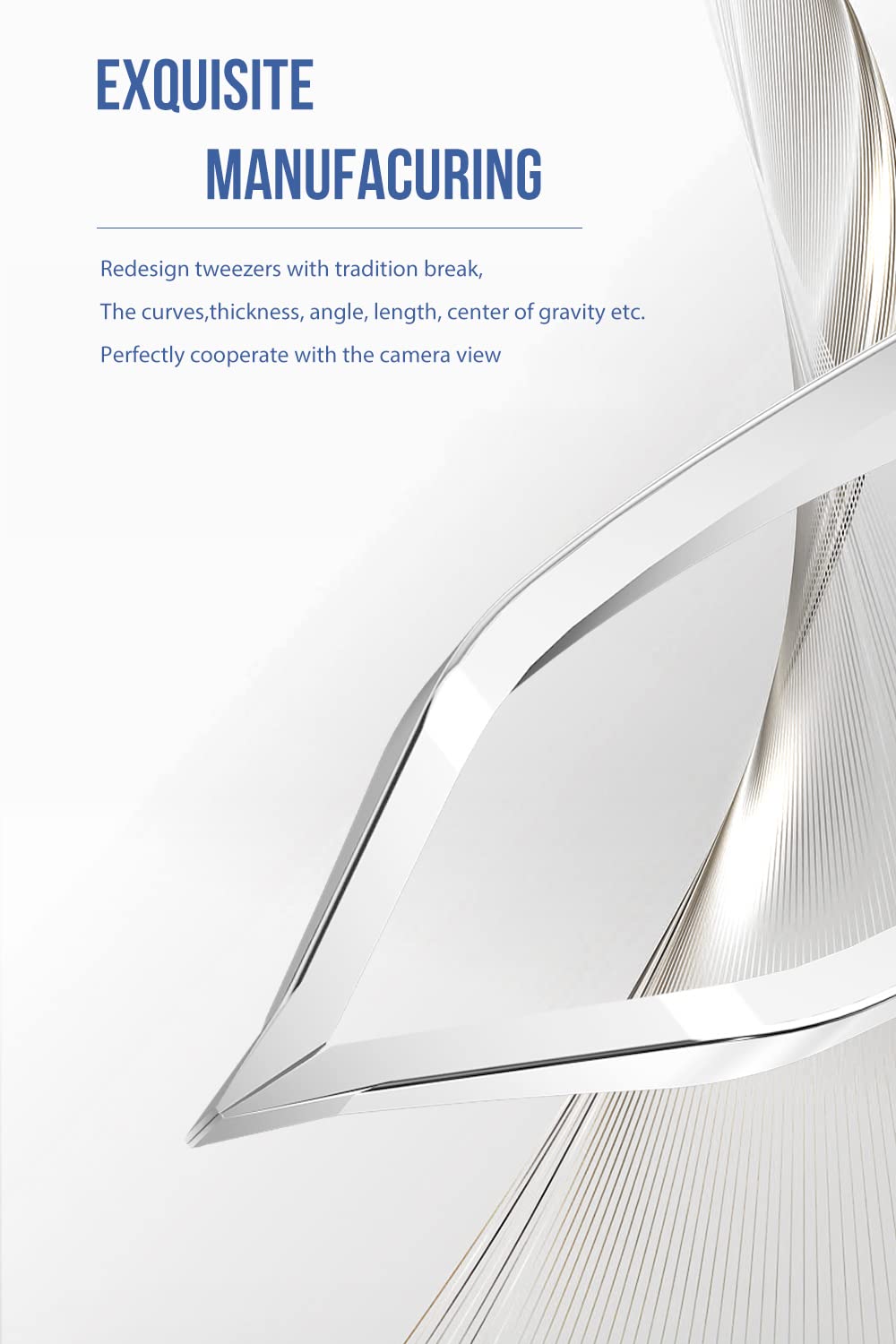 Scopepick Ear Hair Tweezer with live feed for gentle maintenance.