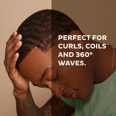 Scotch Porter hair oil applied to damaged hair for detangling and smoothness.