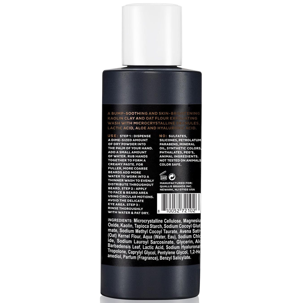 Scotch Porter manly scent notes of eucalyptus and citrus enhance grooming ritual.